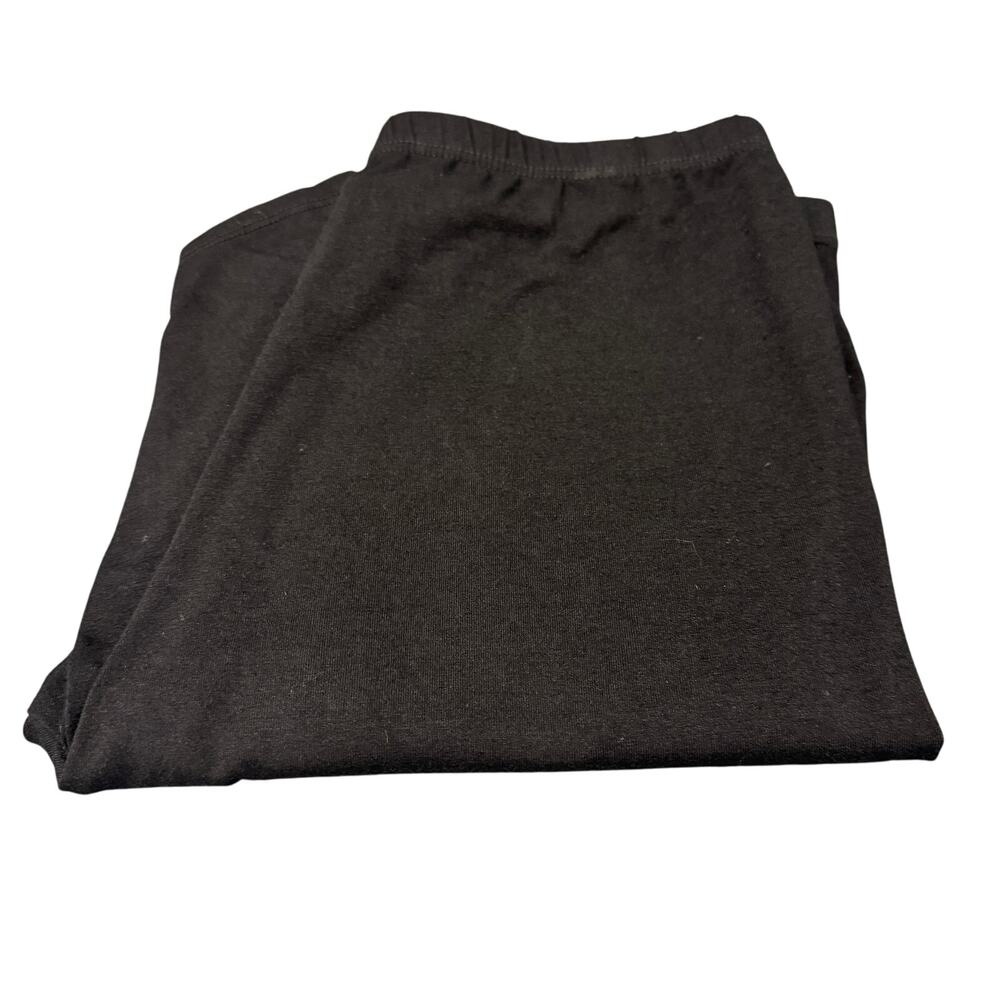 Eileen Fisher Leggings Womens Small Black Comfy Coastal 27" Inseam Stretch‎